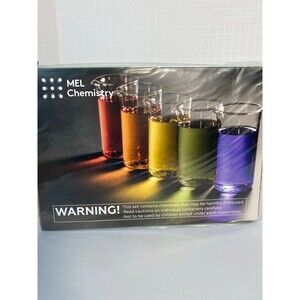 MEL Science Colorful Chemistry Experiment Kit STEM Science Set Age 10+ NIB
